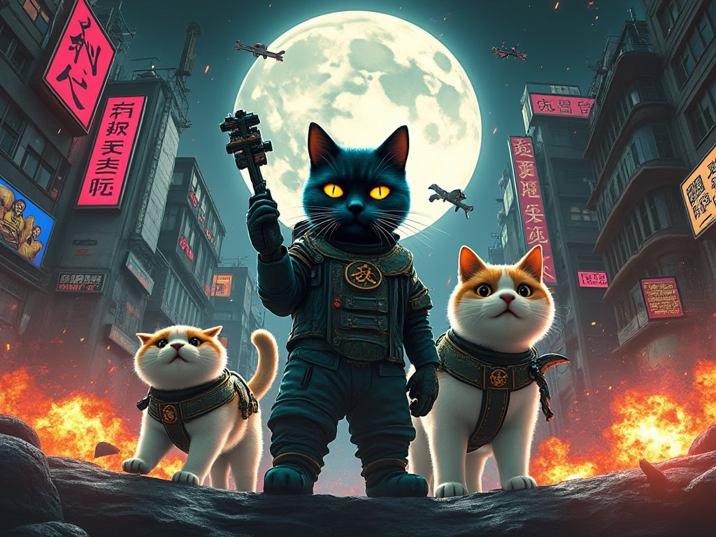 Maneki Neko and Shiba Inu summon Shiro Neko to battle the Golden Neko  cryptocurrency launch Stage 4